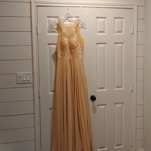 Gold Prom Dress